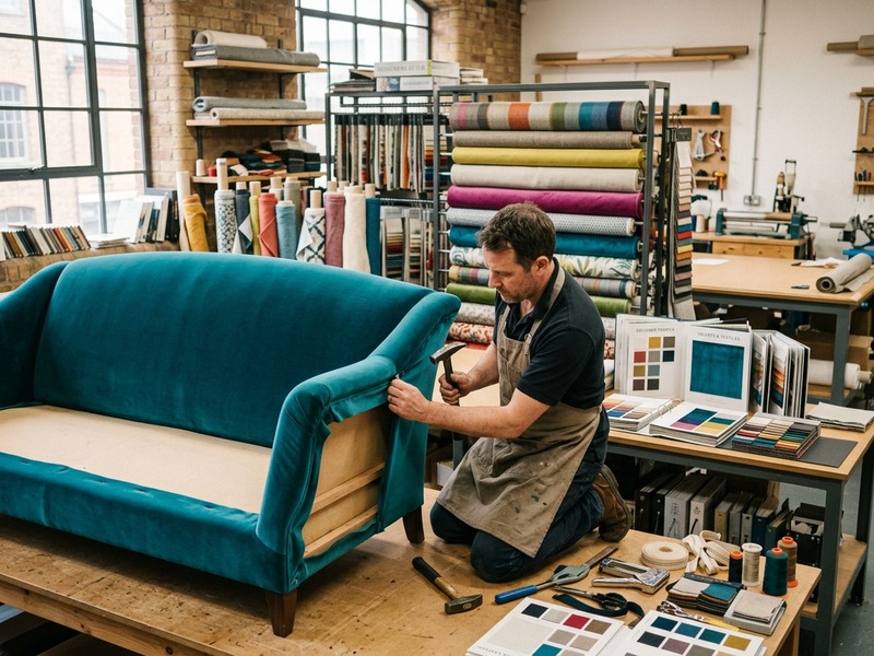Designer Fabric & Upholstery Replacement in DLF Phase 2